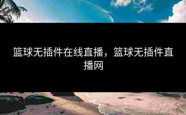 篮球无插件在线直播，篮球无插件直播网